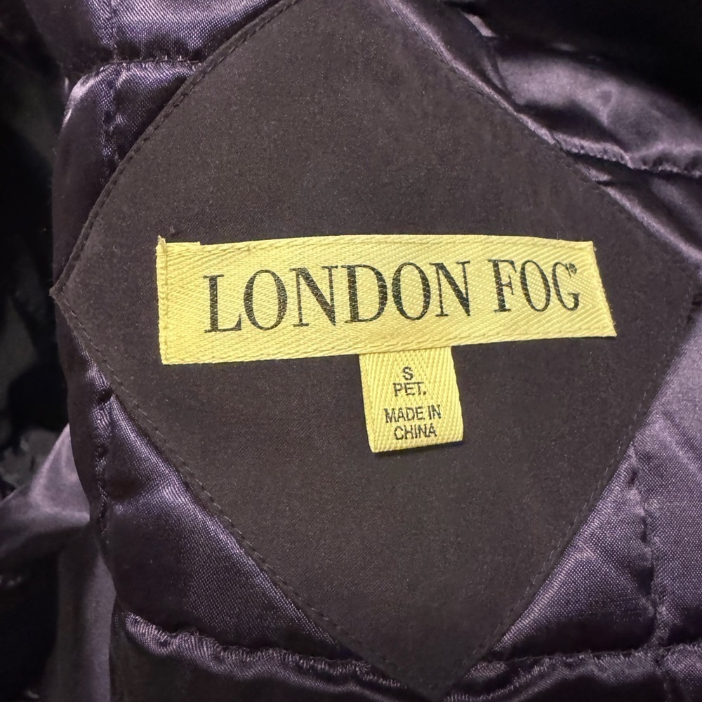 London Fog Women's Deep Purple Trench - Picture 4 of 7